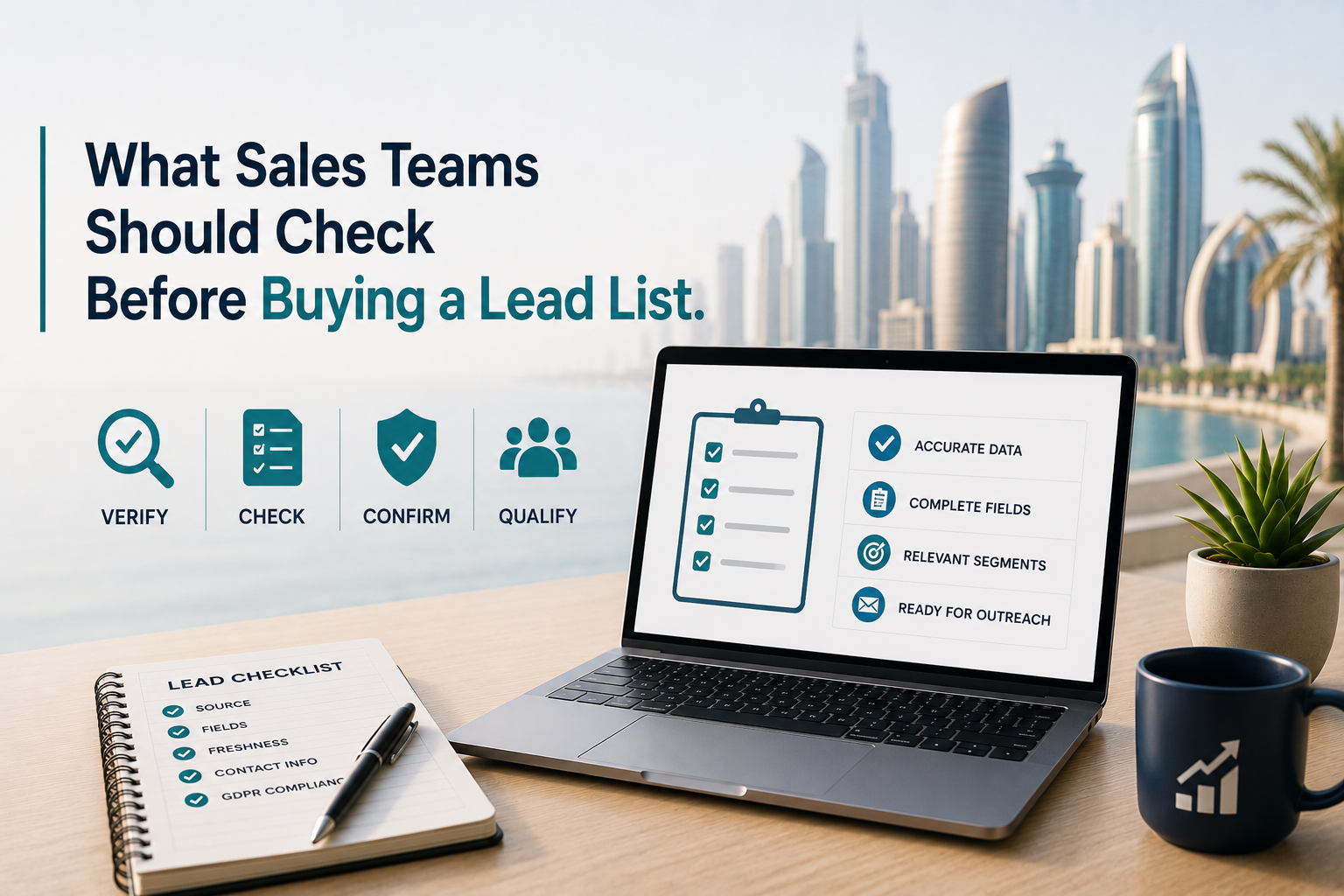 What Sales Teams Should Check Before Buying a Lead List editorial image placeholder